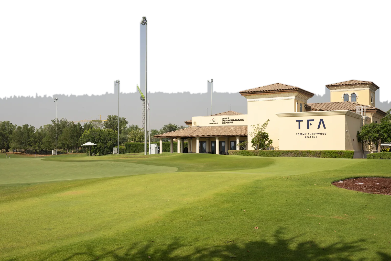 The Tommy Fleetwood Academy building at the DP World Golf Performance Centre